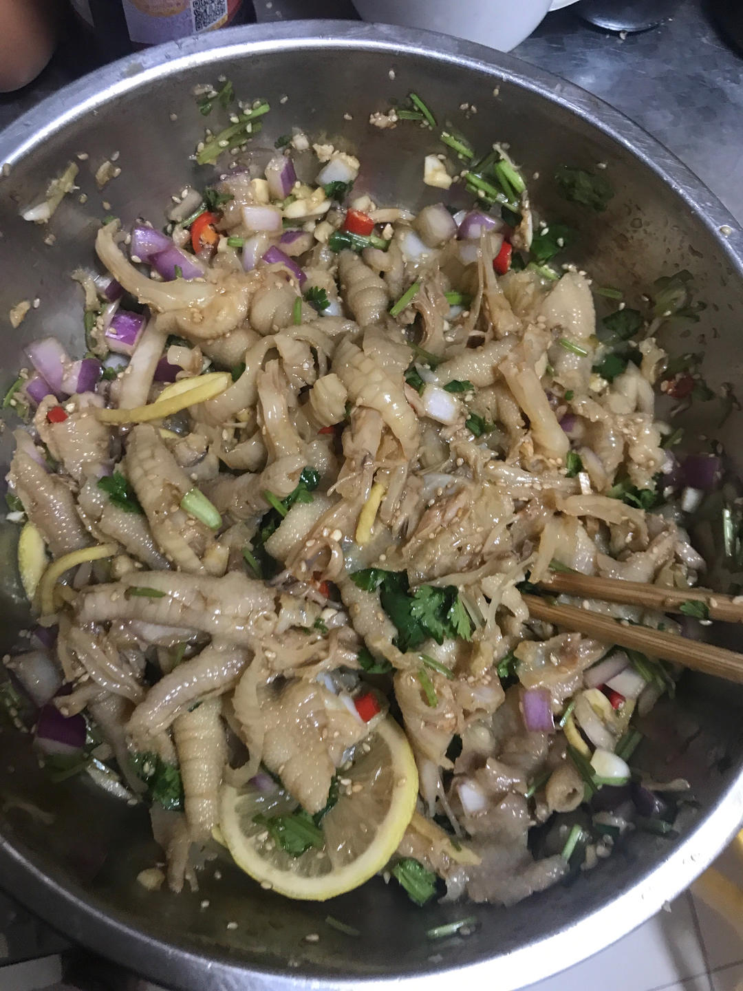好吃的舔手指的酸辣柠檬无骨鸡爪😋😋（超详细）