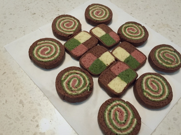 彩色棒棒糖饼干