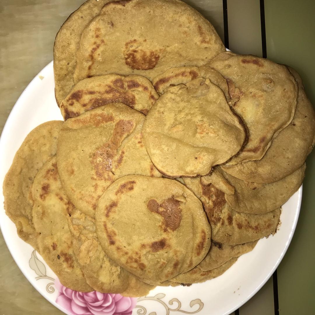 宝宝辅食：苹果奶香松饼