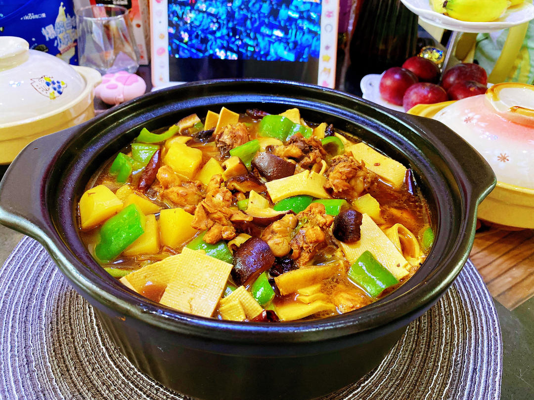 比餐馆好吃的快手黄焖鸡米饭【鸡翅版】