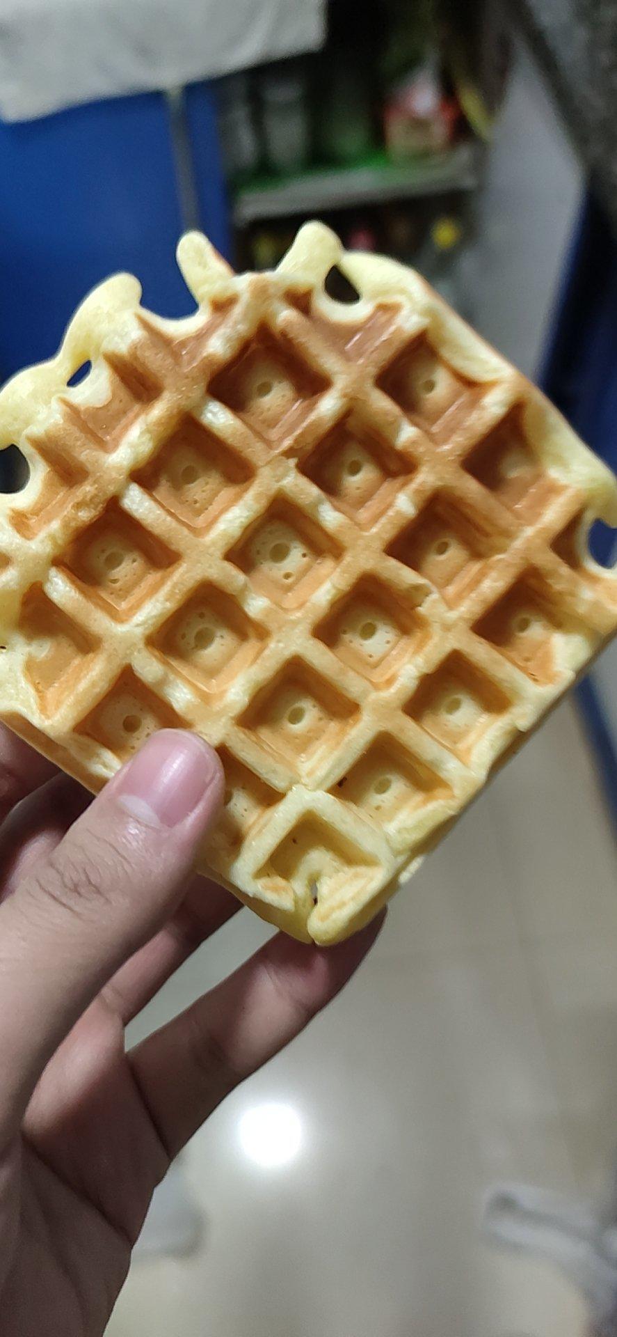 terryccc做的健康快手华夫饼(华夫机版,无泡打粉)