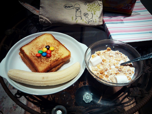 潼夭做的脆谷乐儿童谷物早餐