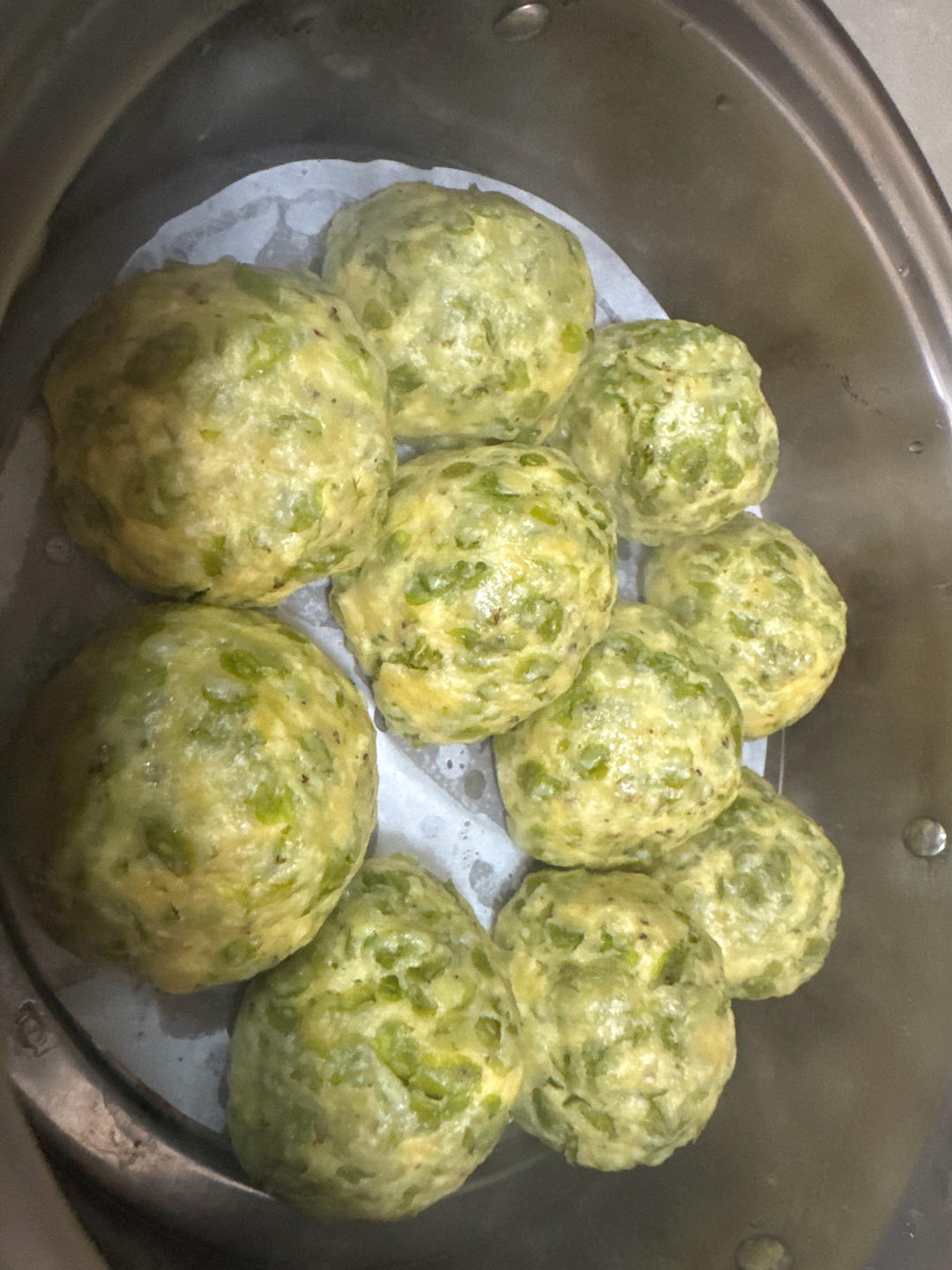 榆钱窝窝（蒸出来还是翠绿色哦）㊙️