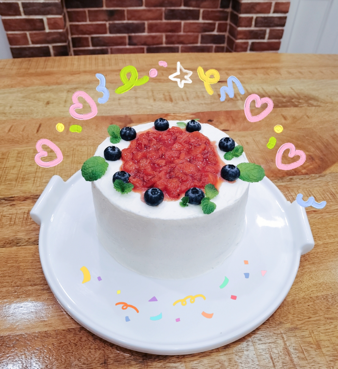 草莓果酱蛋糕的做法