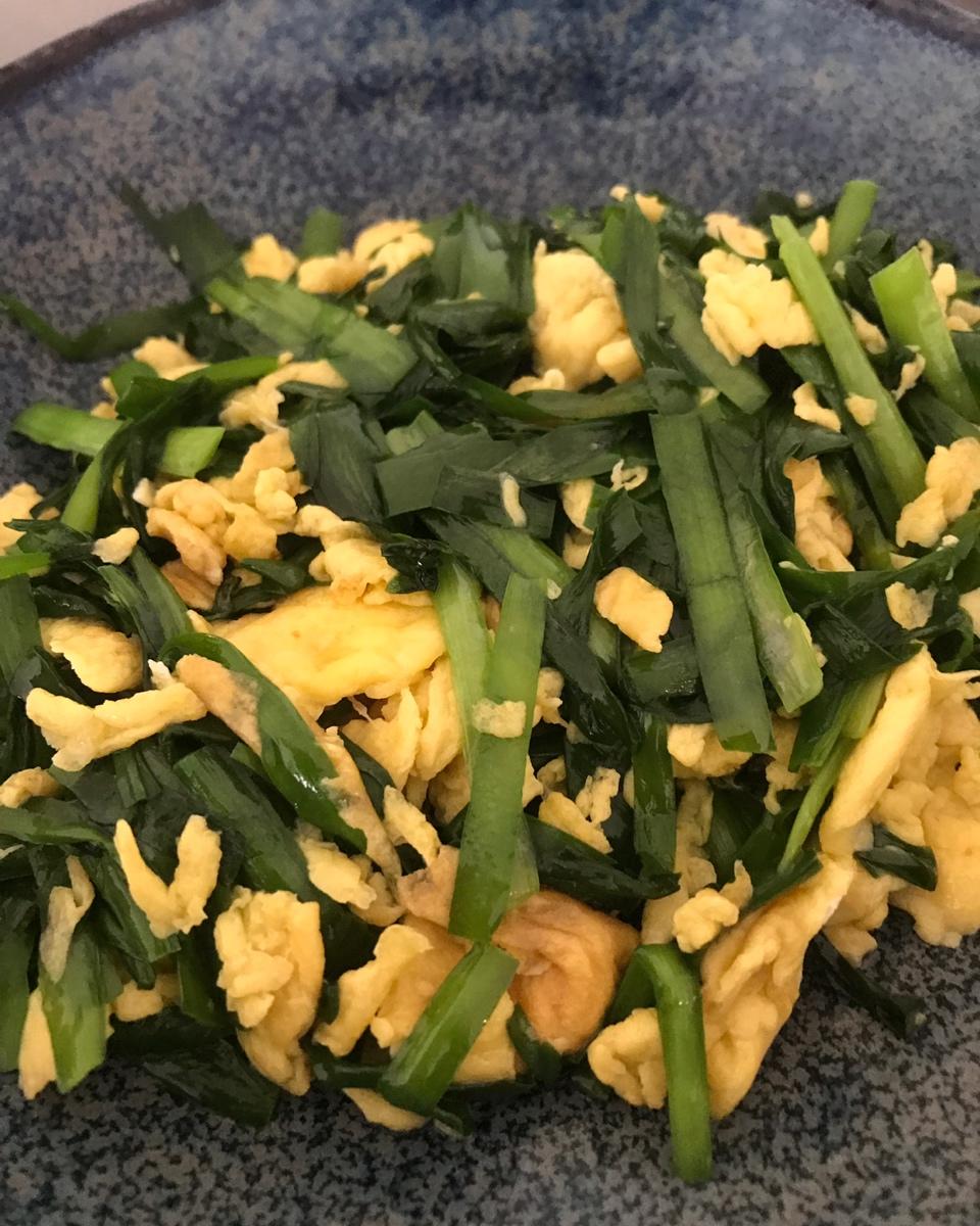 韭菜炒鸡蛋