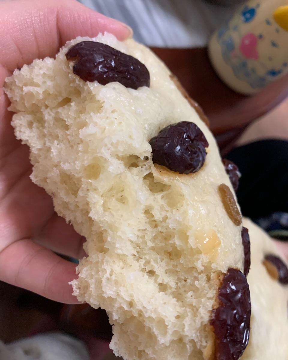 白面红枣发糕（老爸拿手面食之一）