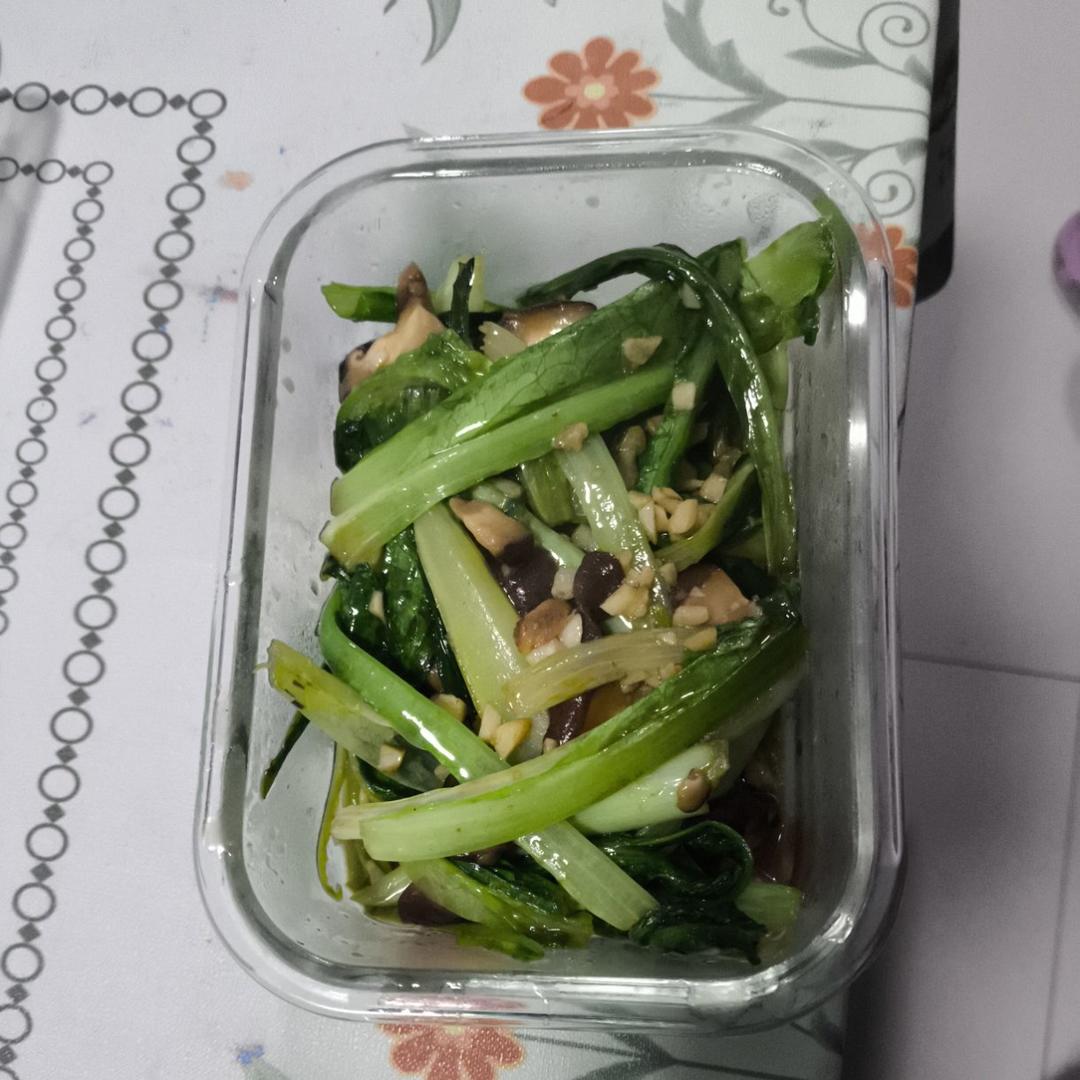 香菇油麦菜
