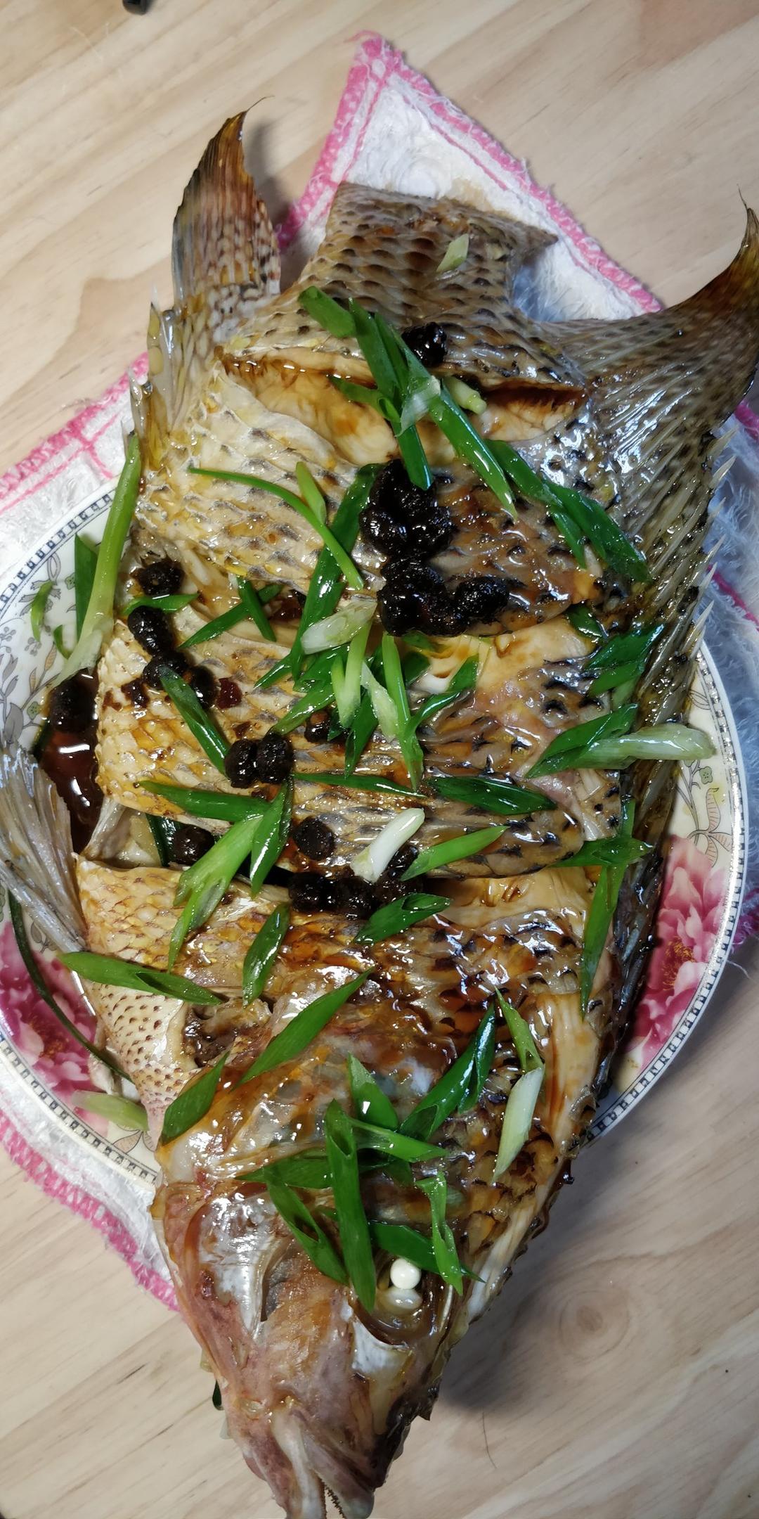 饭店级口感清蒸罗非鱼