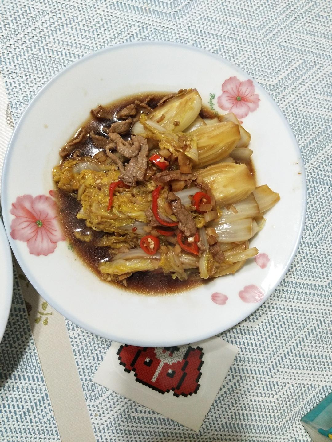 蒜蓉粉丝娃娃菜