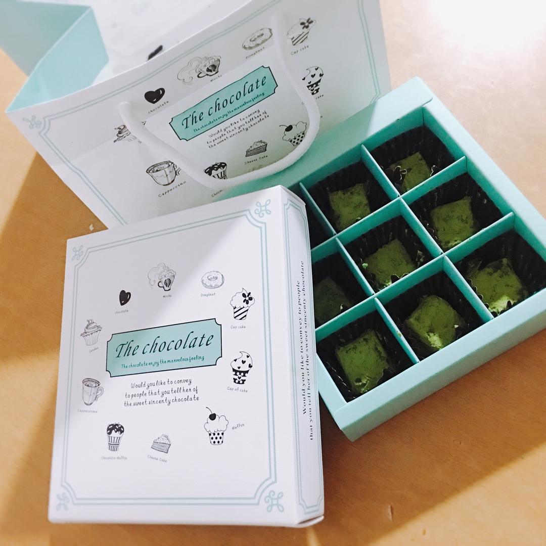 抹茶生巧克力
