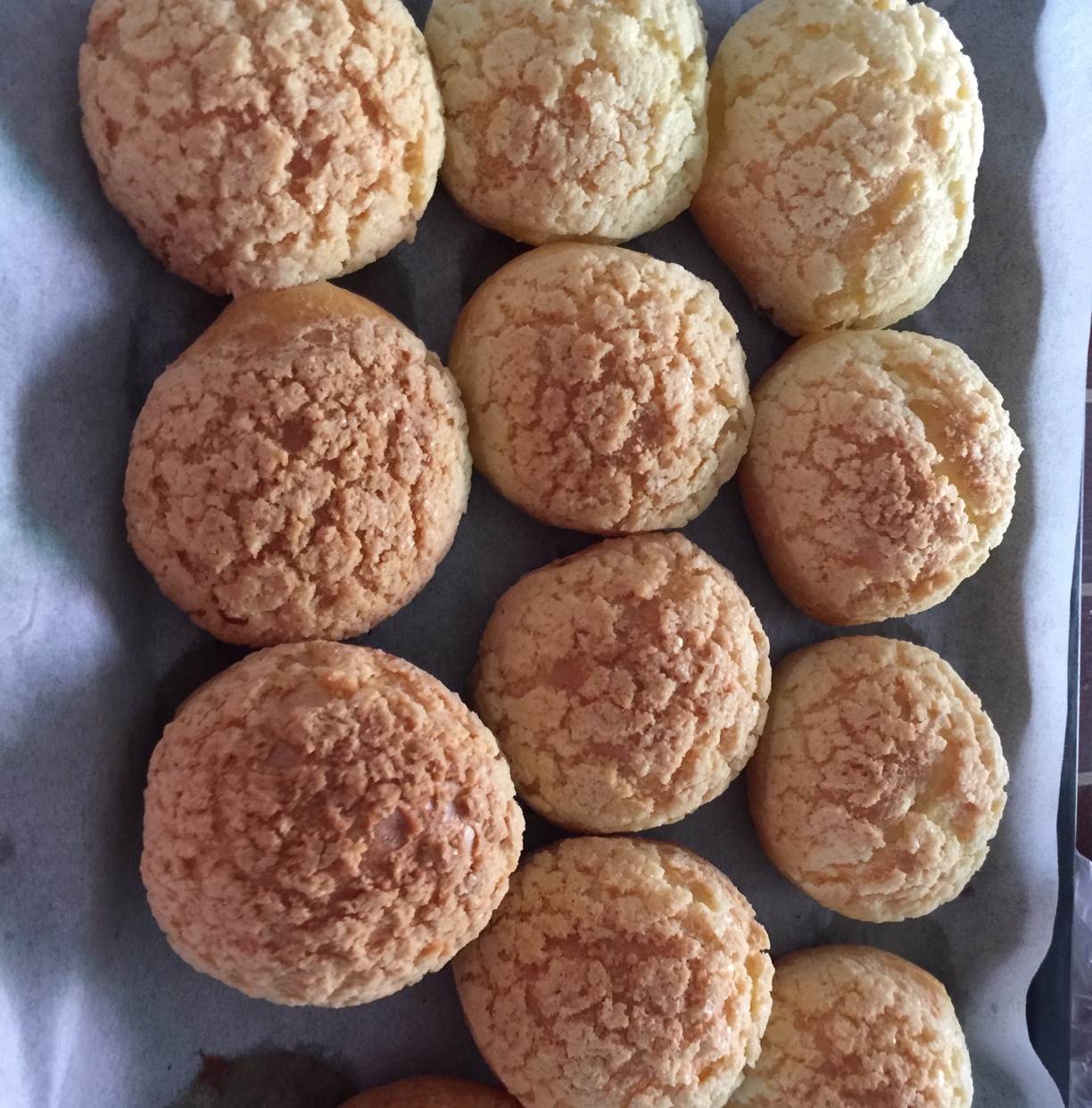 十分美味的酥皮泡芙