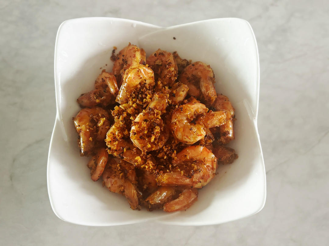 避风塘炒虾