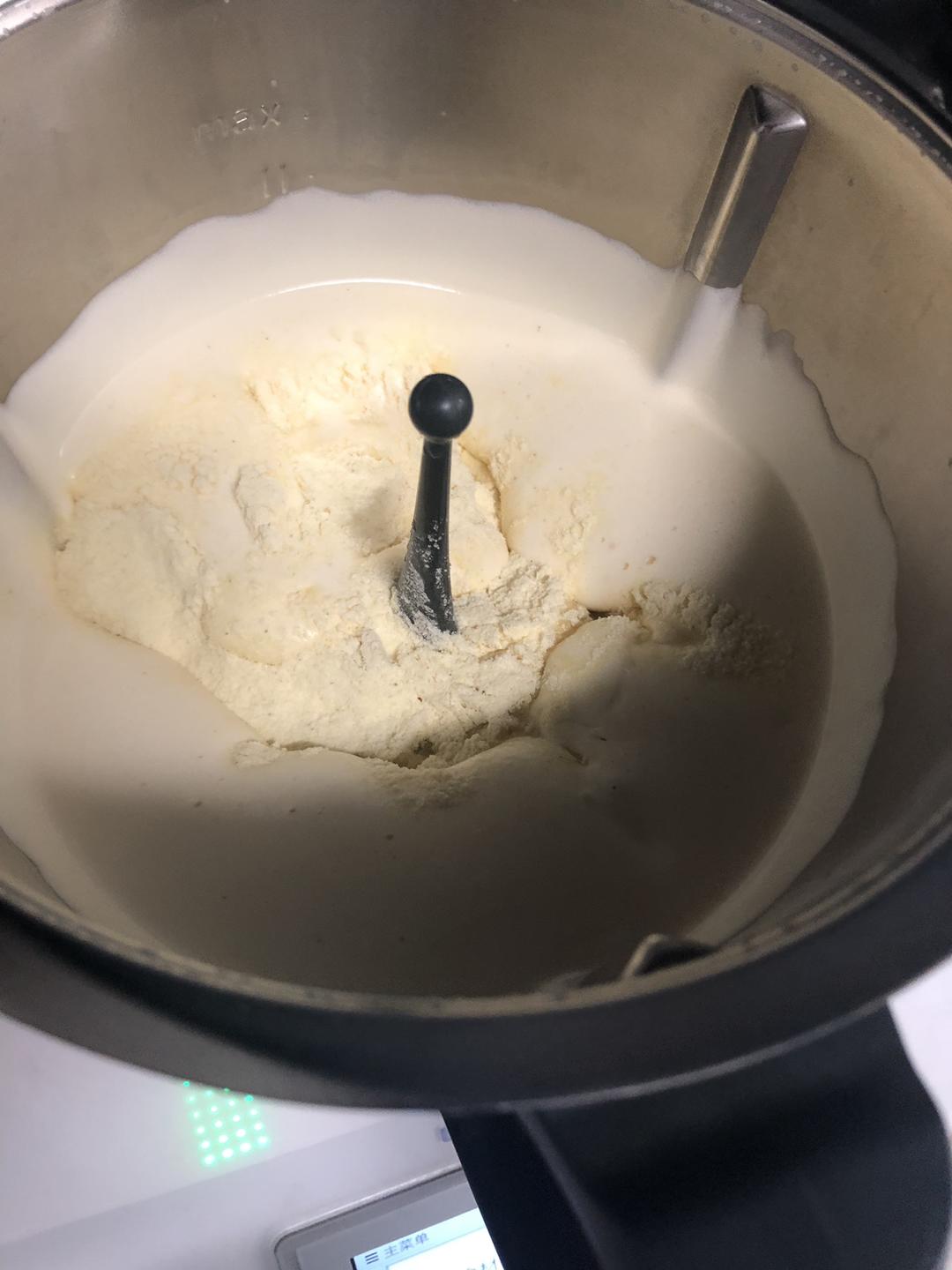 纯奶手撕吐司的做法 步骤1