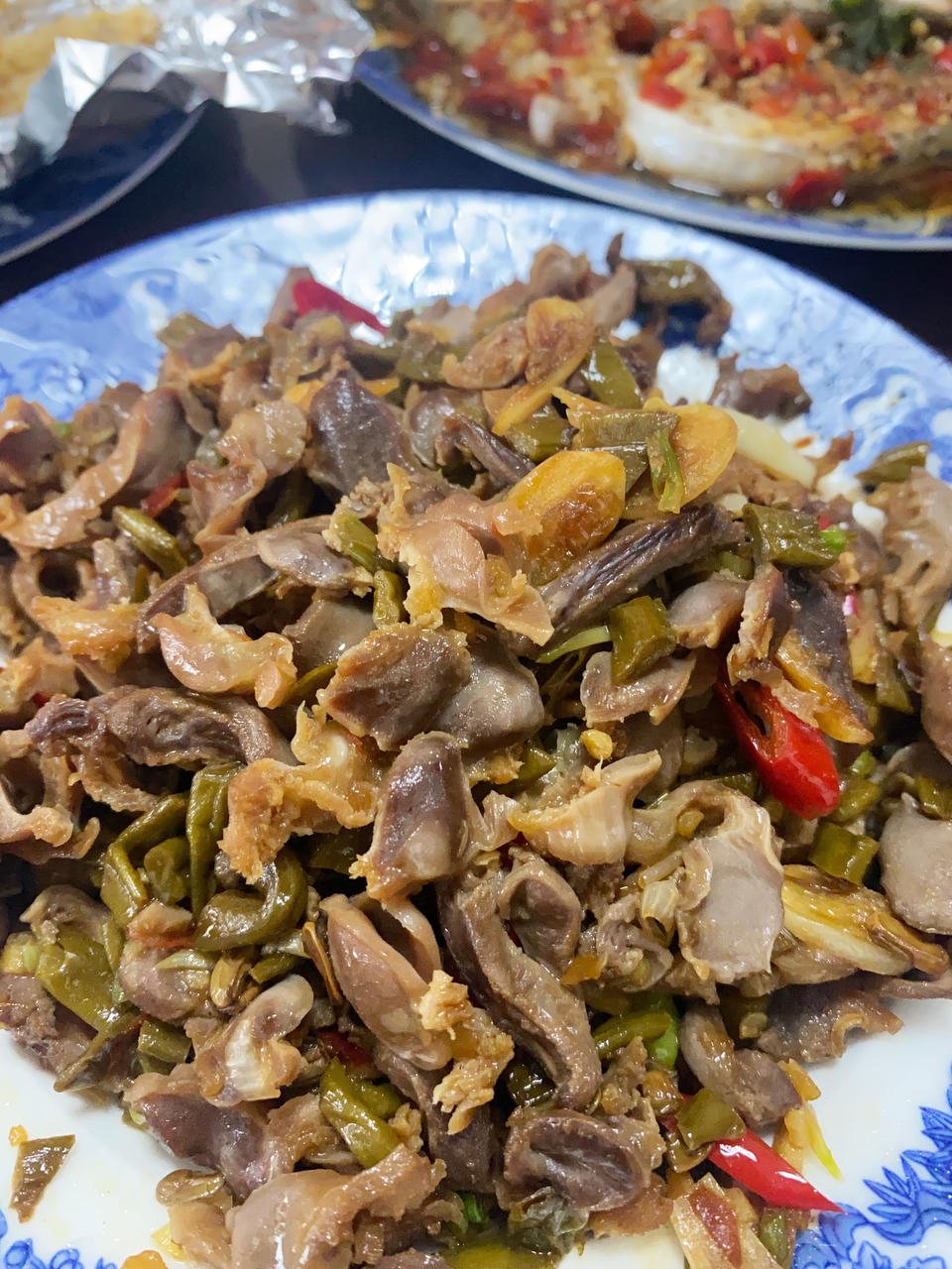 妈妈牌酸辣鸡胗