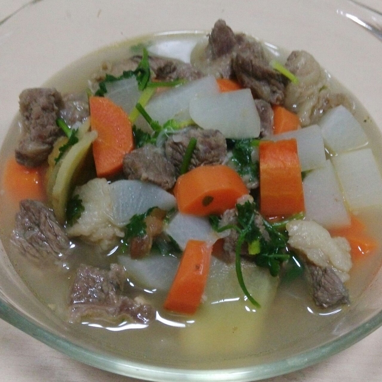 羊肉炖萝卜