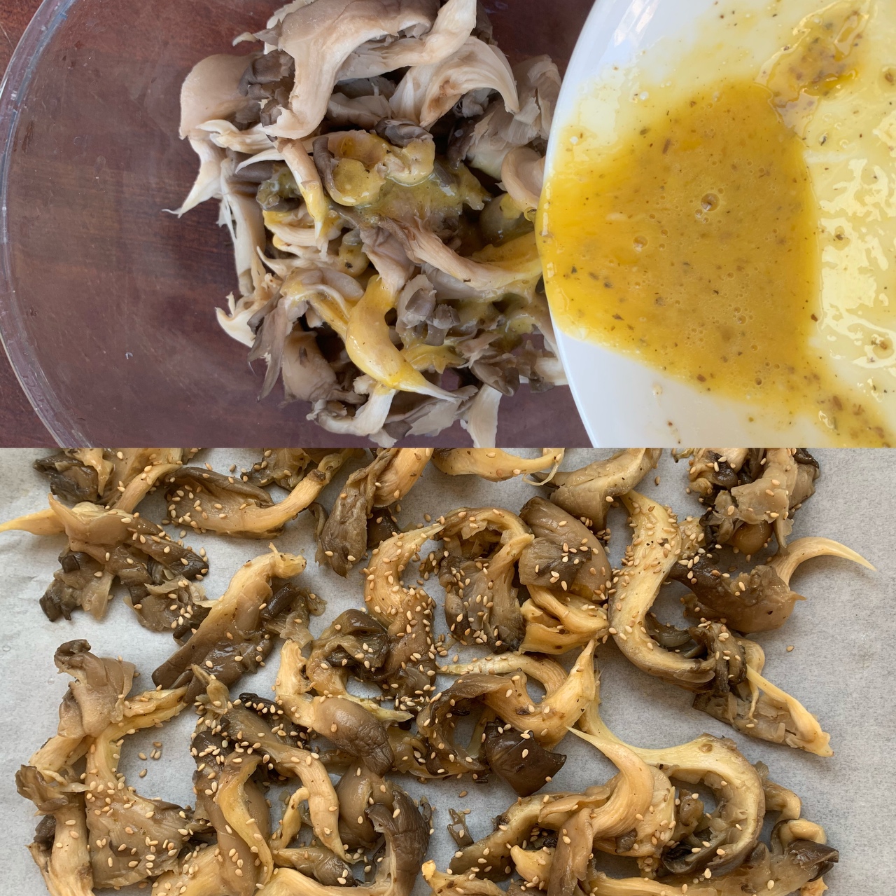 低卡美食－不放一滴油的烤蘑菇的做法 步骤3