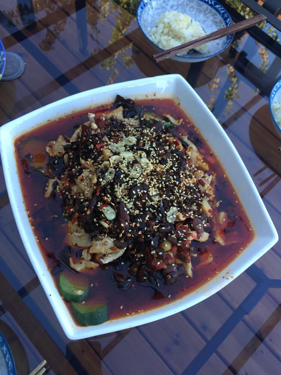 绝味川菜—水煮肉片๑
