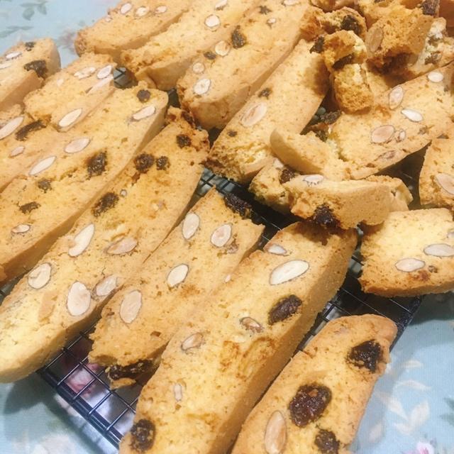 最好吃的意式脆饼biscotti (一分钟视频）