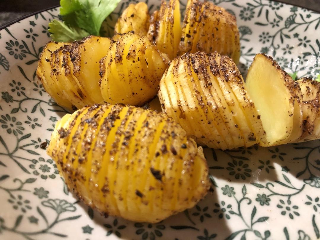 孜然风味风琴土豆