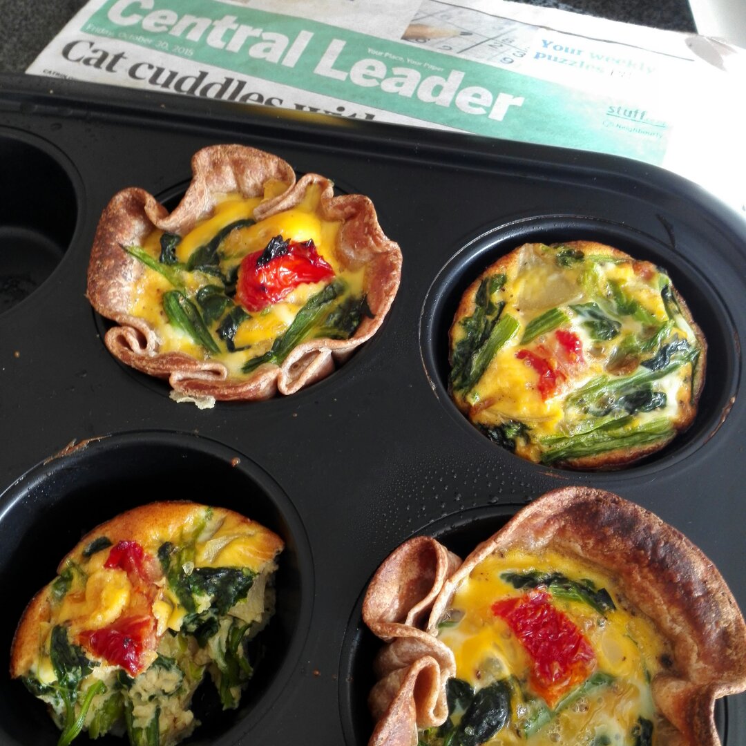 早餐鸡蛋杯cupcake Frittata