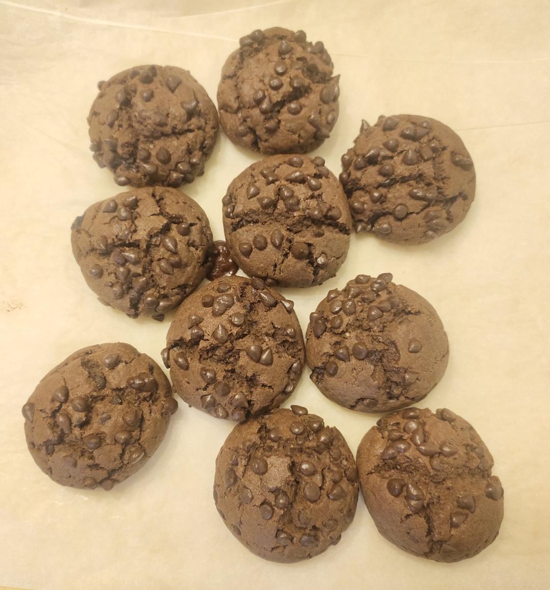 巧克力可可曲奇（零失败）