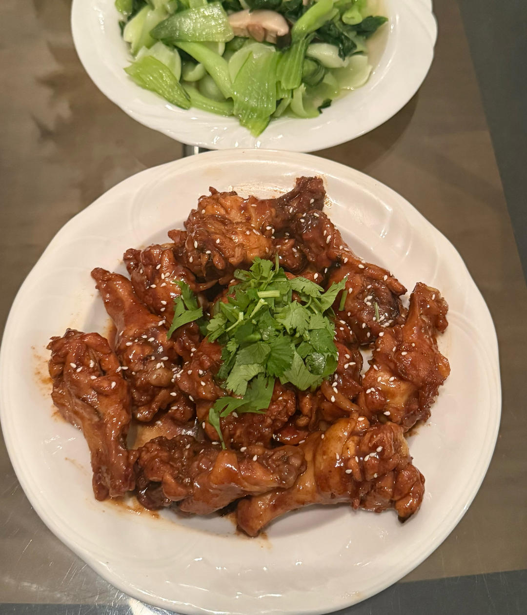 传统红烧鸡翅根琵琶腿