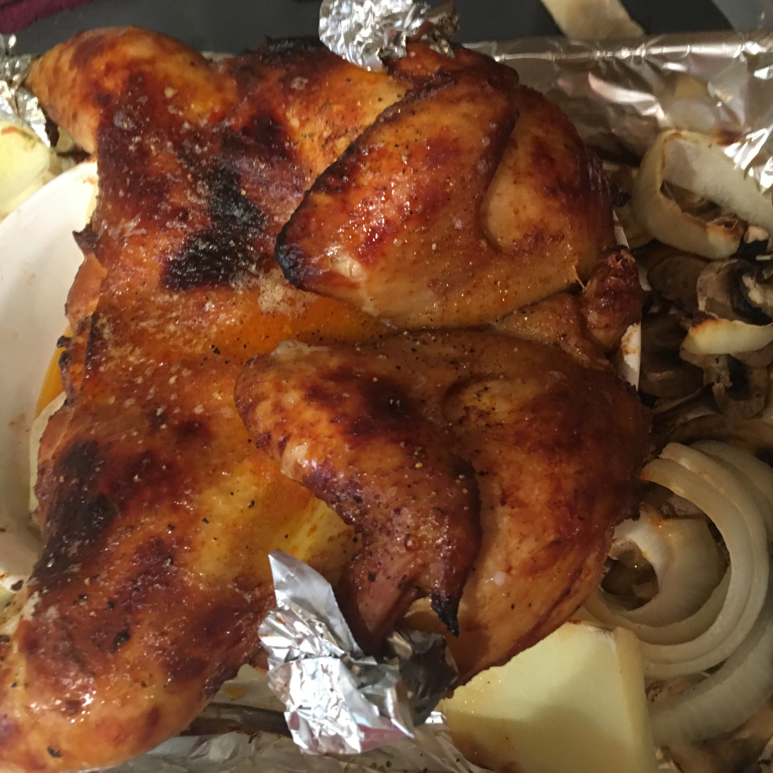 袋袋烤鸡--自制腌料+脆皮秘籍