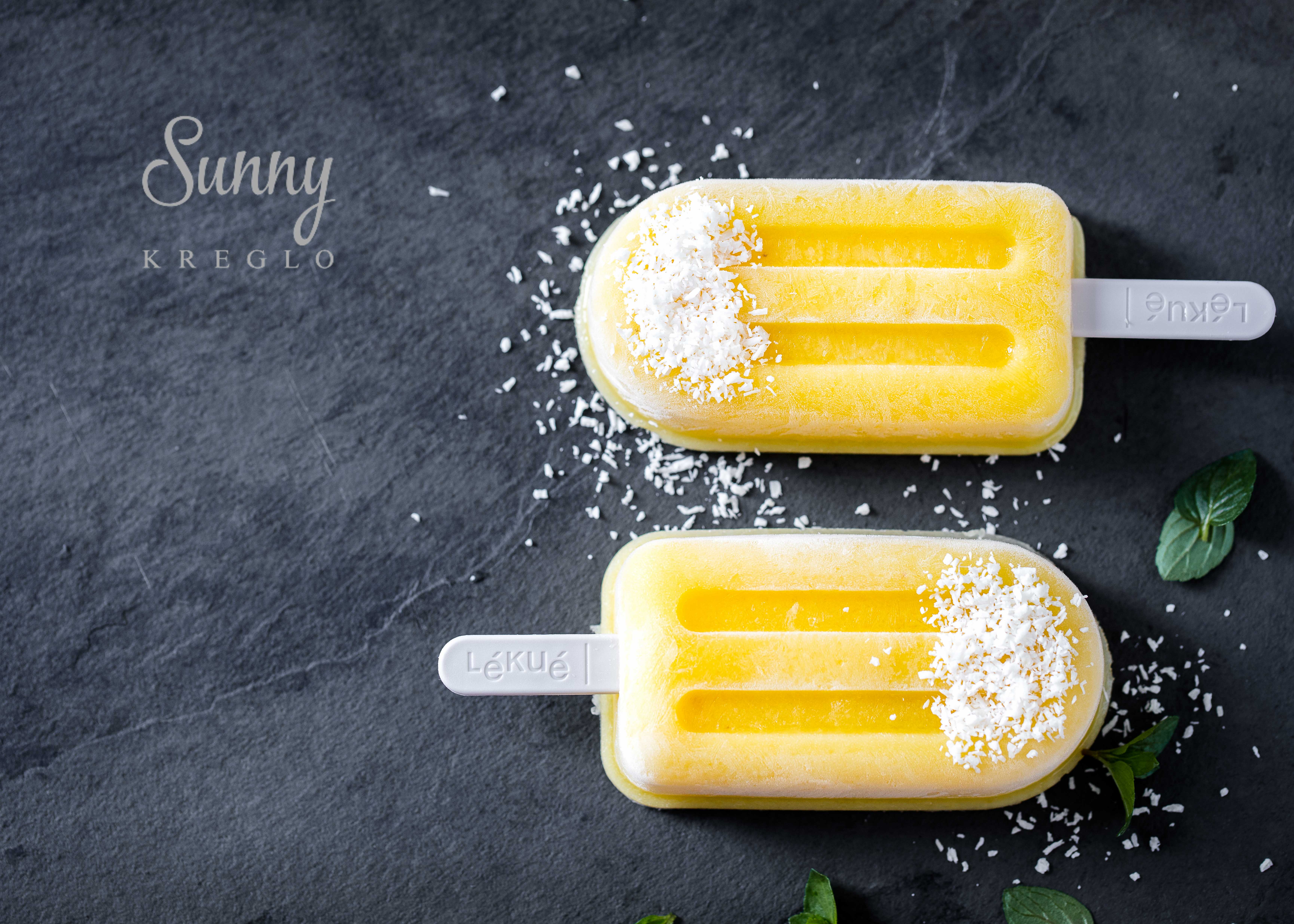 菠萝芒果冰棍丨健康·零食的做法