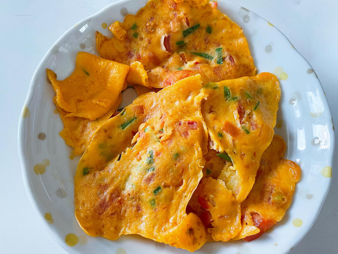 好吃又简单的番茄饼