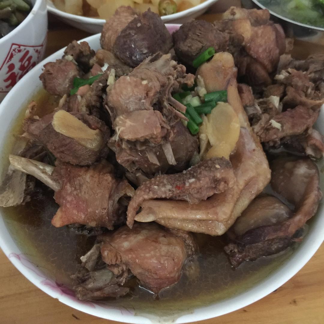 子姜（嫩姜）炒鸭
