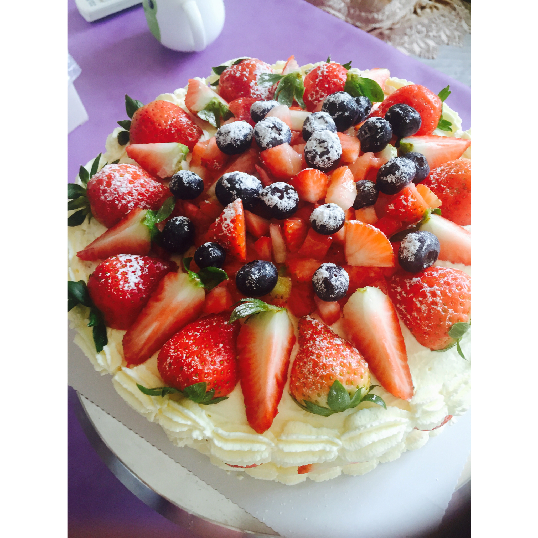草莓生日蛋糕
