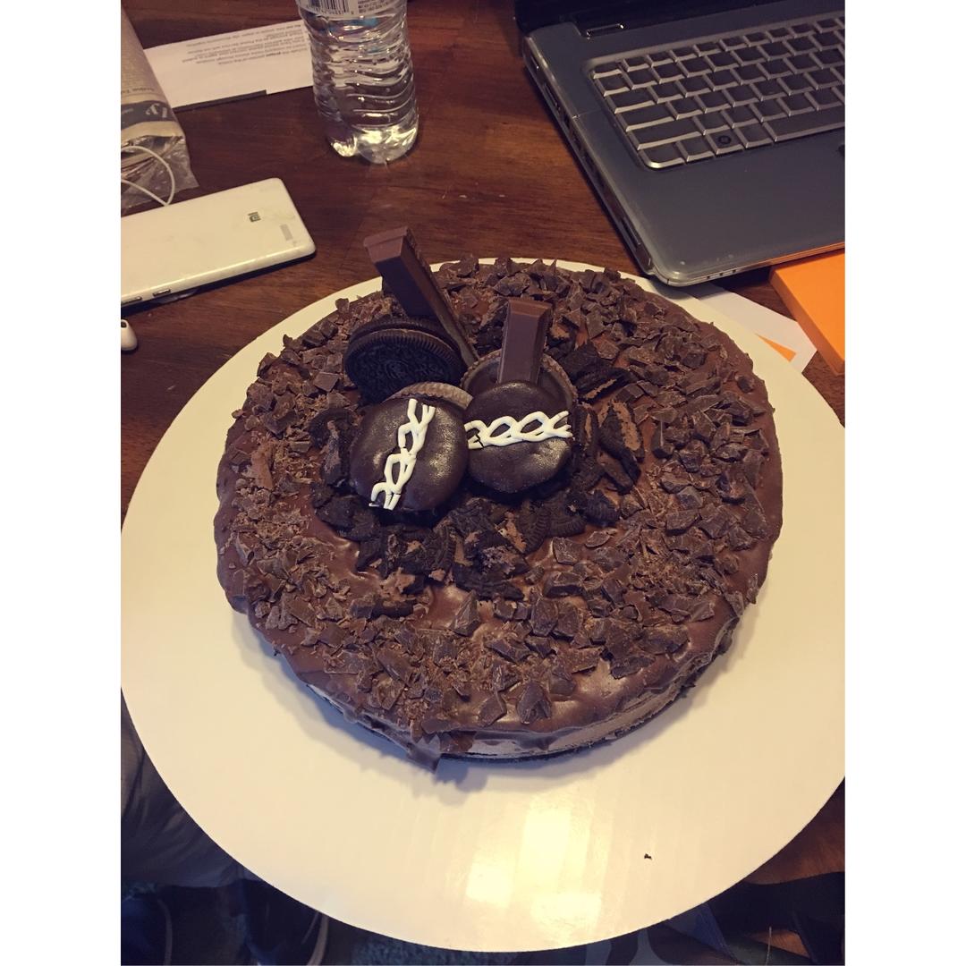 奥利奥巧克力芝士冰淇淋蛋糕