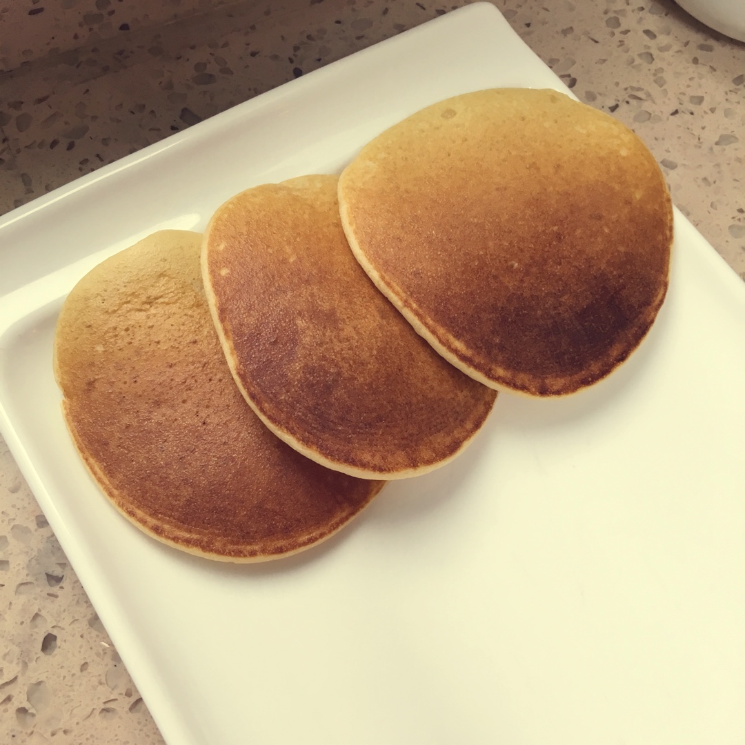 超级简单pancake【无黄油健康版】