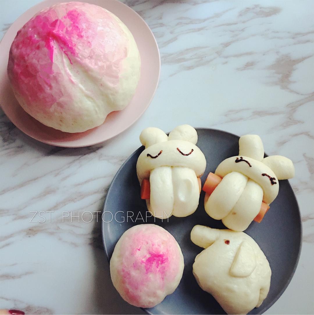 小象蜜豆包-小兔子热狗包