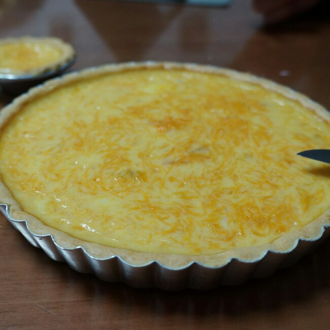 秋季时令小甜品——奶香南瓜派