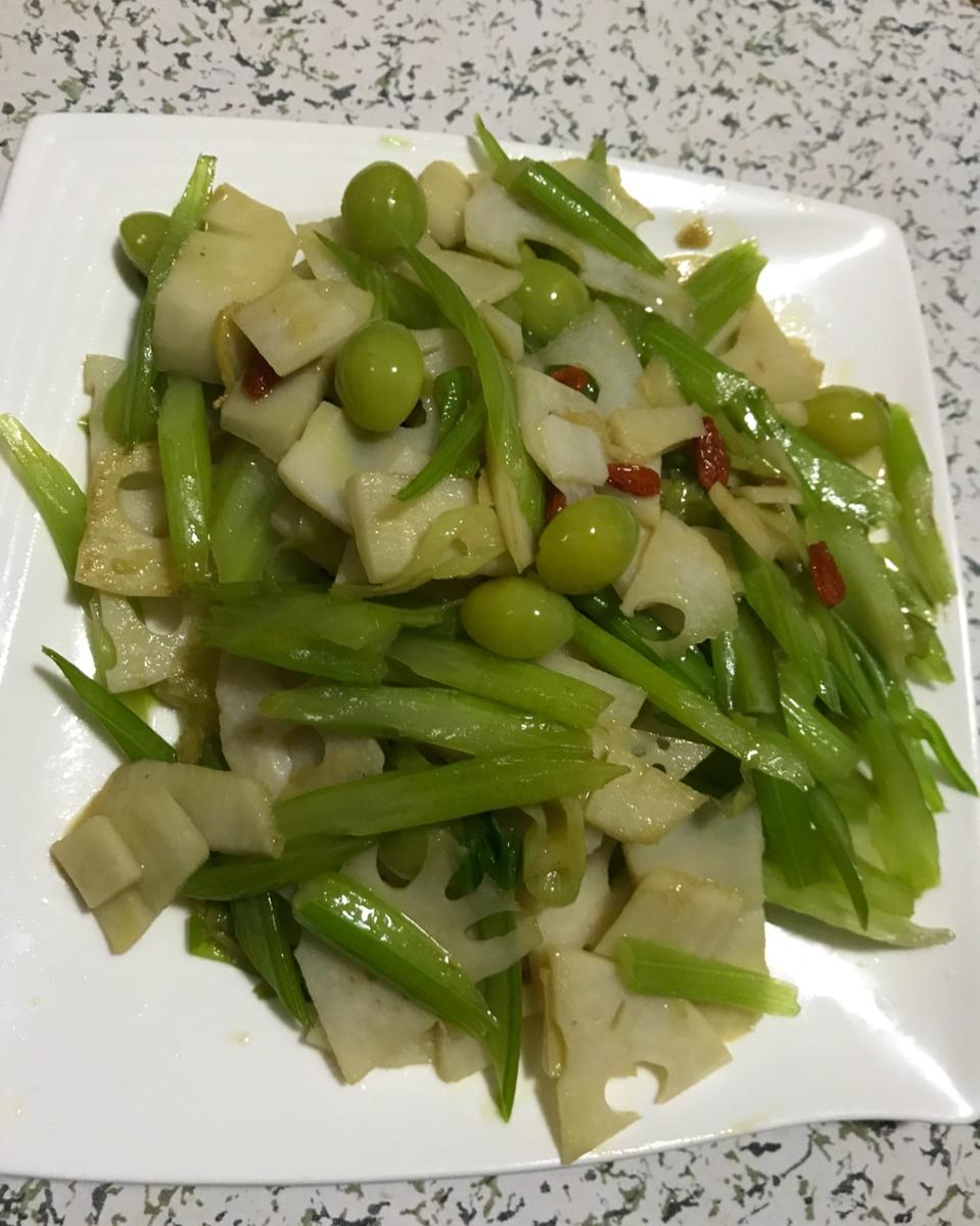 手机用户1932_noxy做的银杏果(白果)炒什蔬