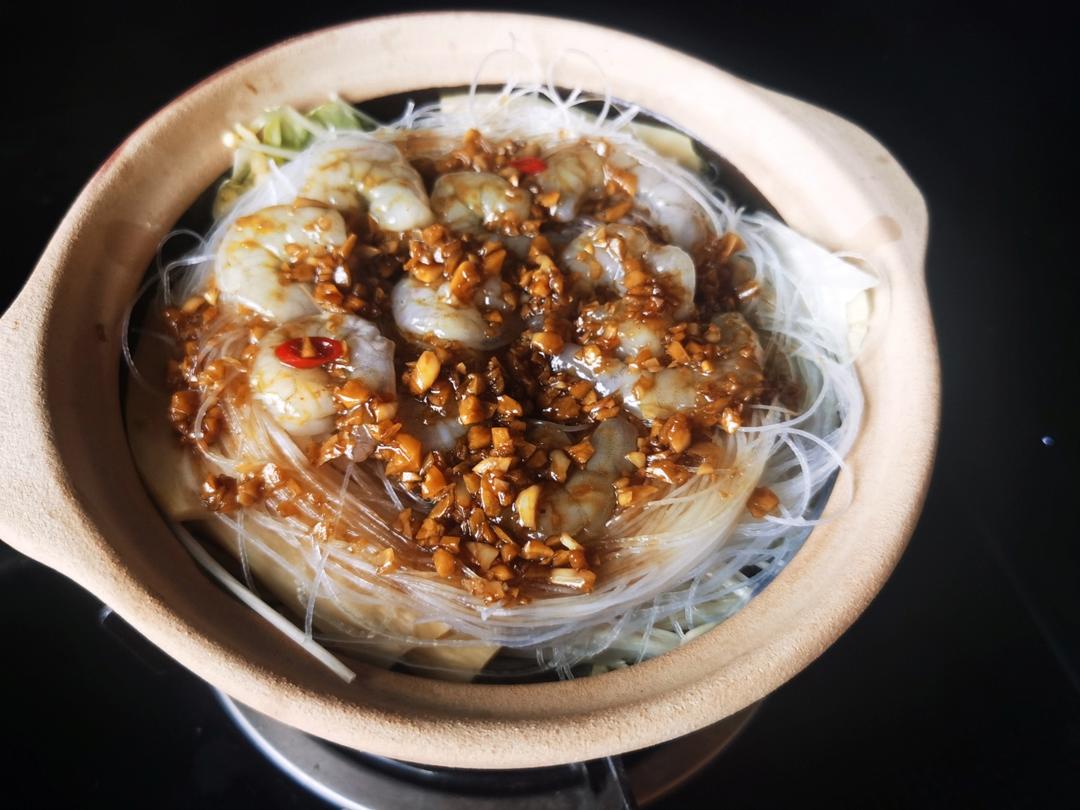 虾仁粉丝煲