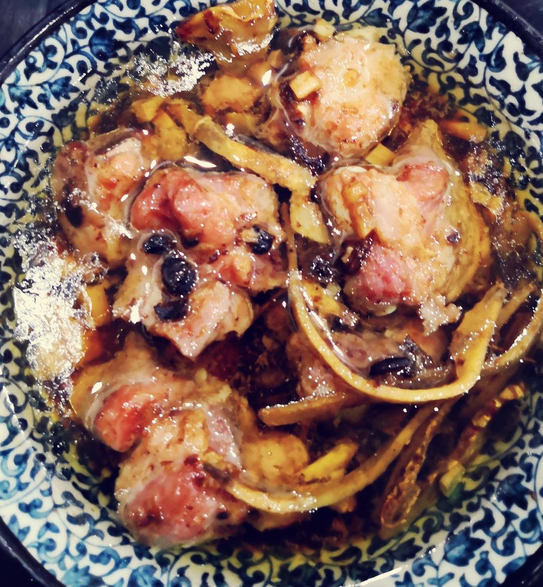 【豆豉蒸排骨】