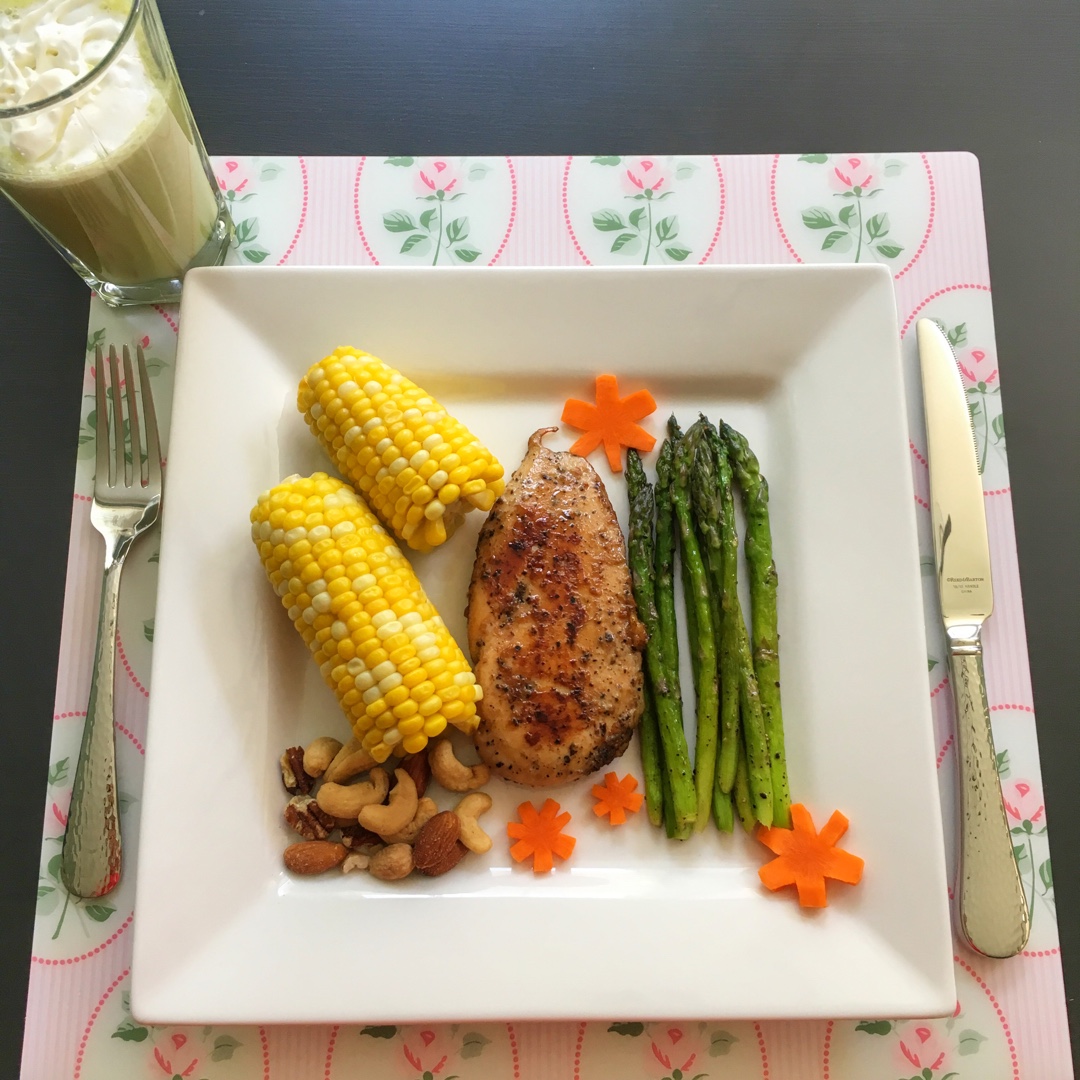 酷炫屌炸天好吃的煎鸡胸肉（香蒜蜂蜜煎鸡胸肉）