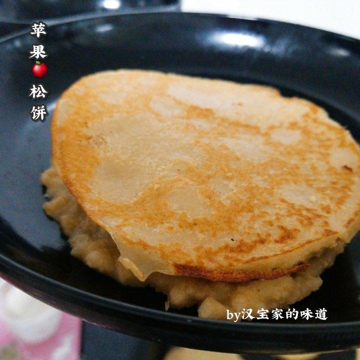 （婴幼儿版）无泡打粉苹果松饼（Pancake）