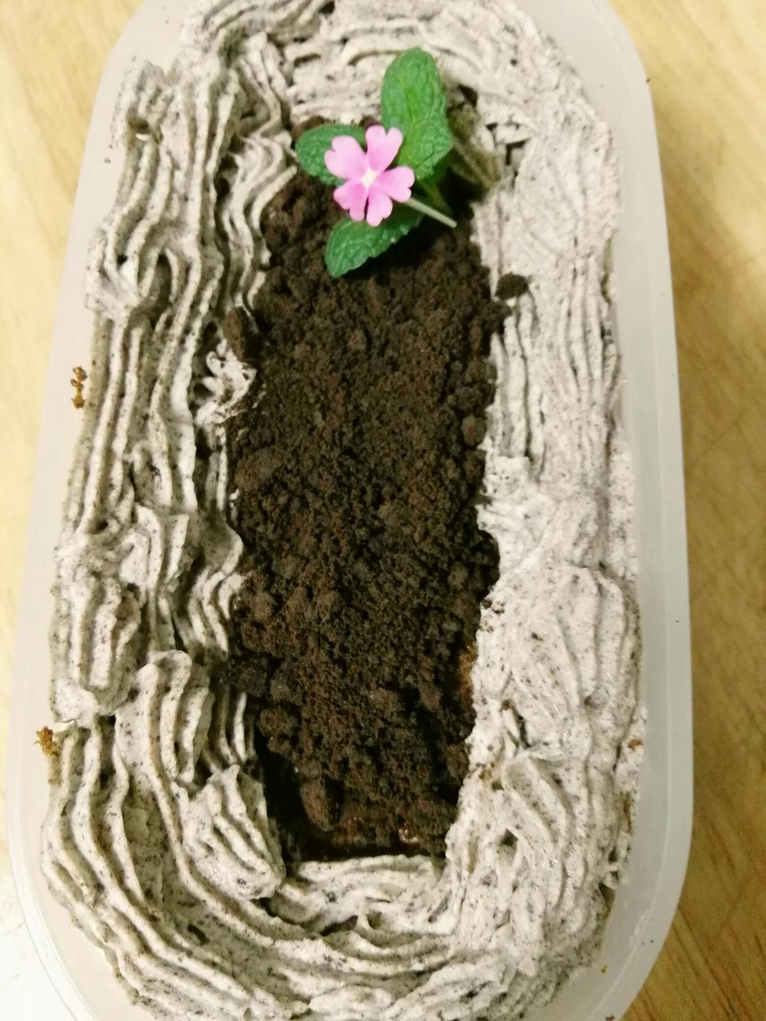 好吃到流泪的奥利奥咸奶油盒子蛋糕