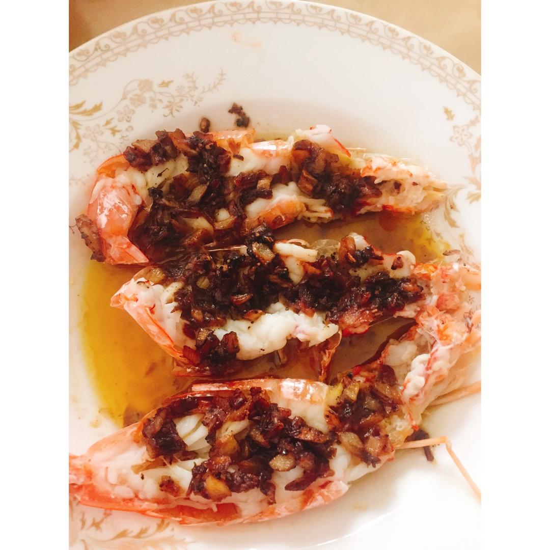 蒜蓉粉丝蒸虾