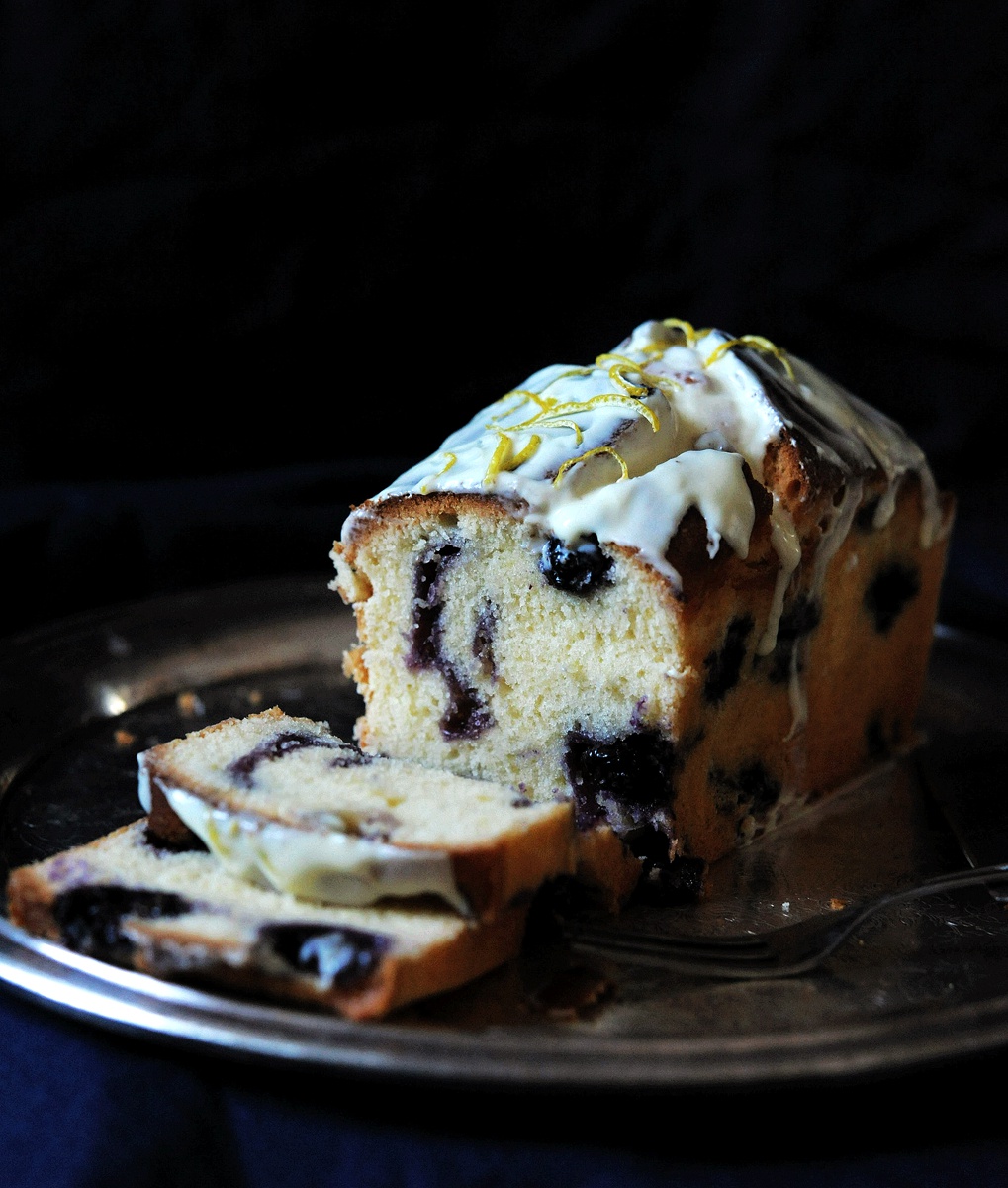 蓝莓柠檬磅蛋糕