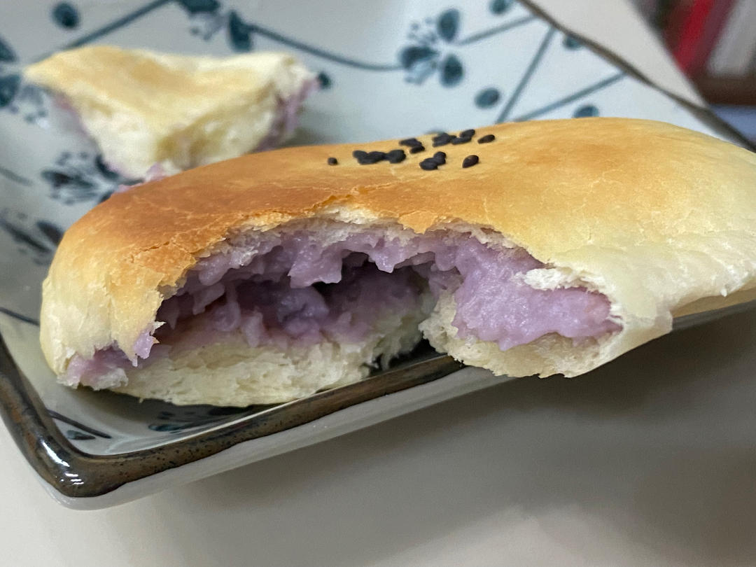 日式芋泥面包