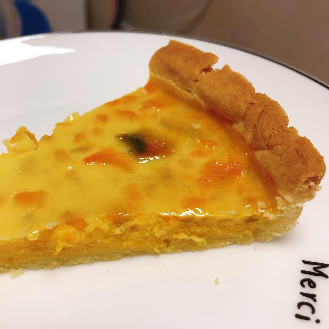 秋季时令小甜品——奶香南瓜派