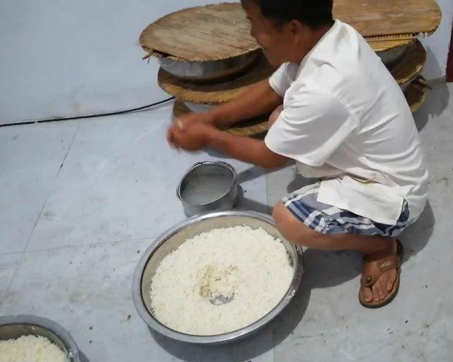 麦仁、糯米酒酿