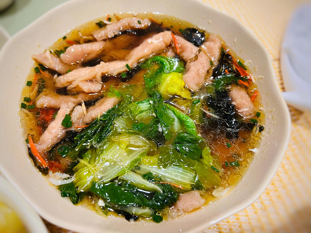 小朋友早餐100天不重样！今日食谱：福鼎肉片汤