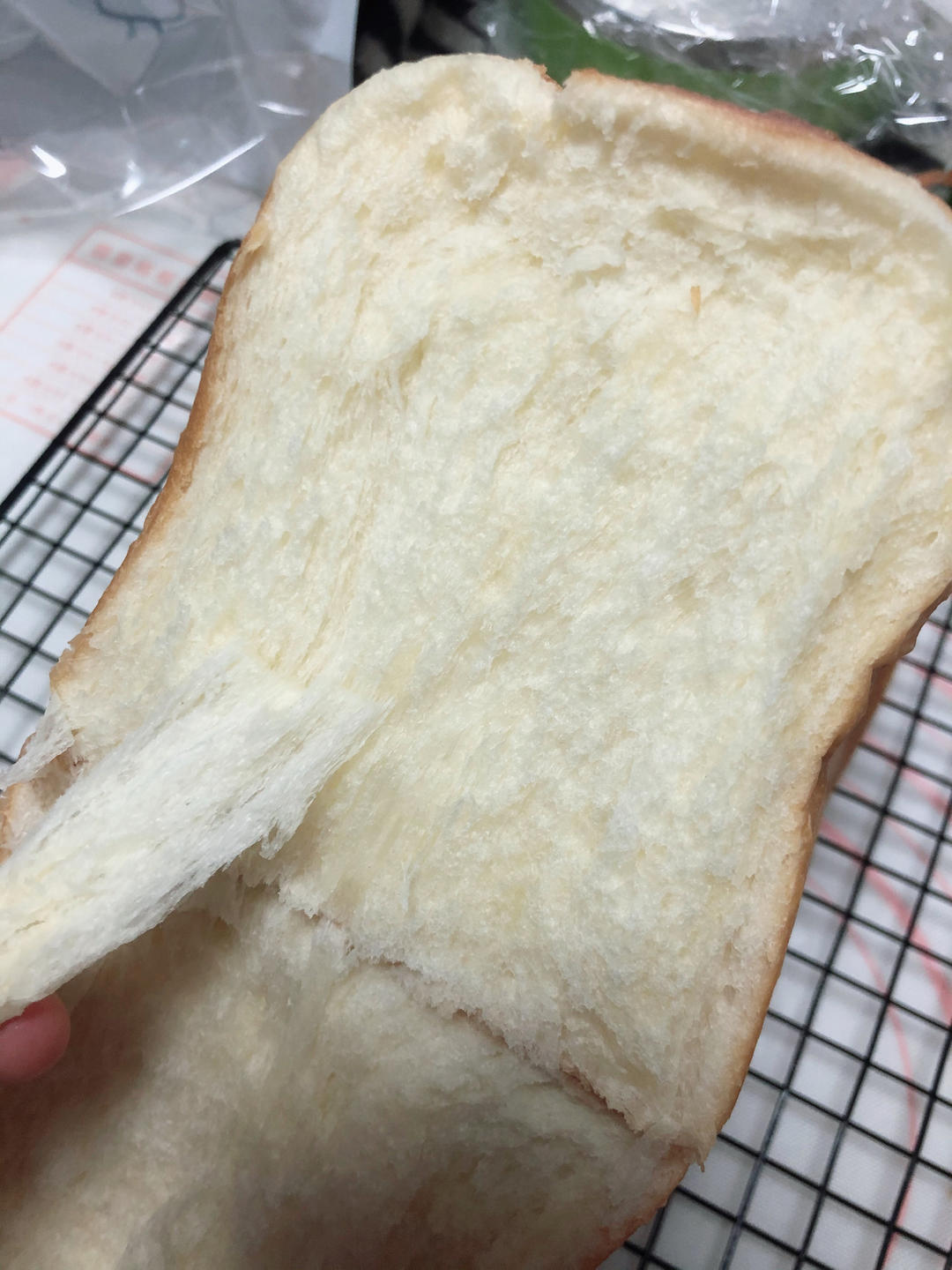 绵软细腻Q弹的酸奶吐司
