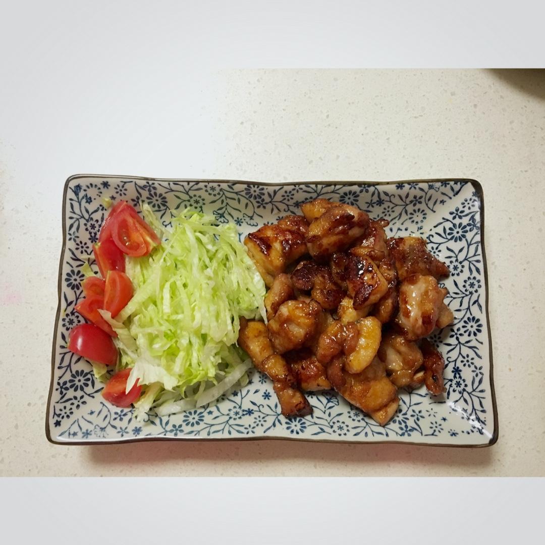 日本老奶奶传授的煎鸡块（甜口）