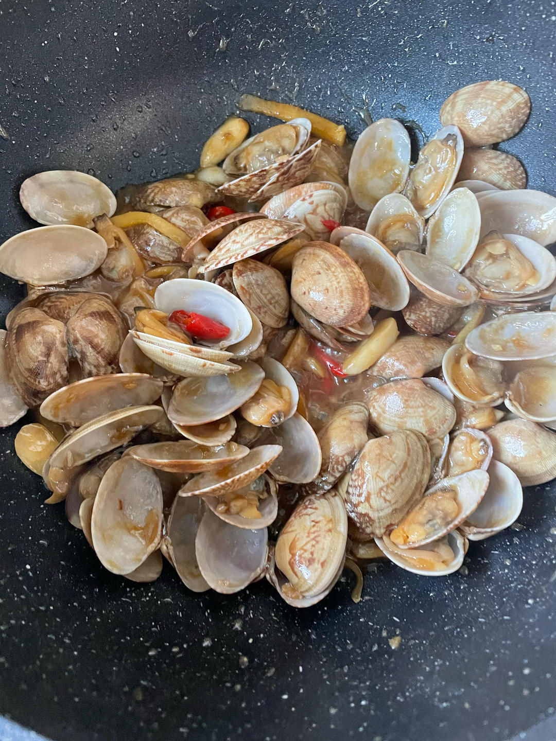 5分钟快手菜❗️秒杀路边摊爆炒花甲～好吃到爆
